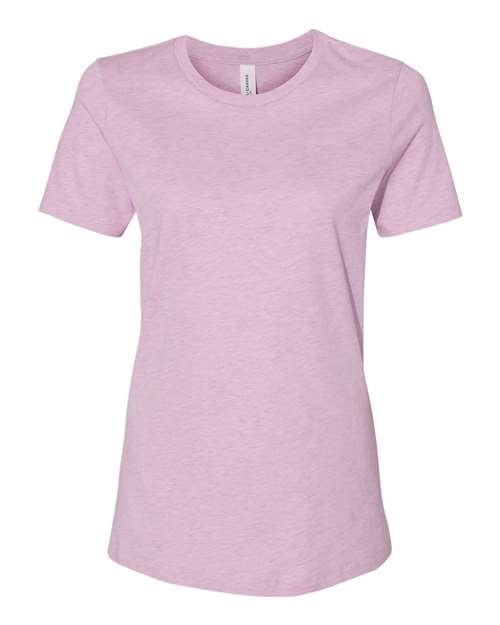 Heather Prism Lilac - BELLA + CANVAS 6400CVC - Size: 2XL