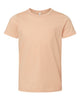 Heather Peach - BELLA + CANVAS 3001YCVC - Size: L