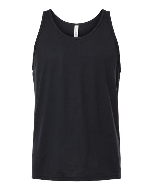Solid Black Triblend - BELLA + CANVAS 3484 - Size: 2XL