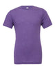 Purple Triblend - BELLA + CANVAS 3413 - Size: S