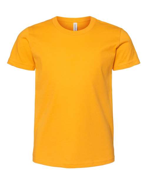 Gold - BELLA + CANVAS 3001Y - Size: L