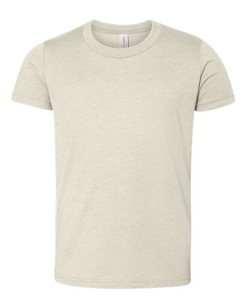 Heather Dust - BELLA + CANVAS 3001YCVC - Size: L