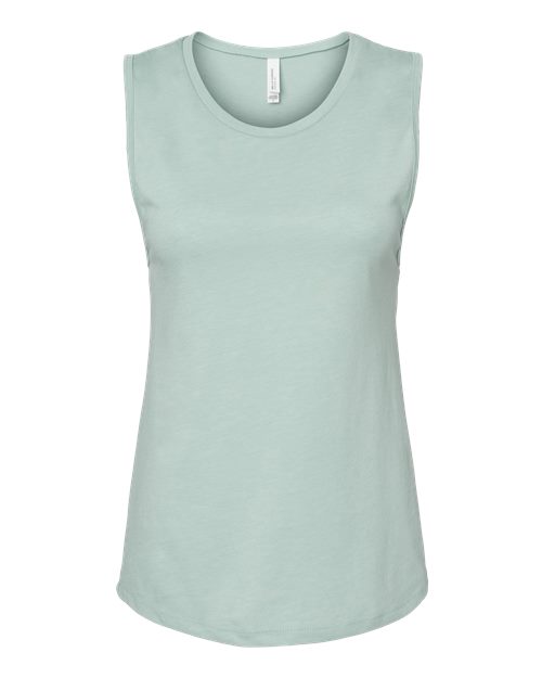 Heather Dusty Blue - BELLA + CANVAS 6003 - Size: S