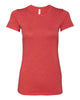 Heather Red - BELLA + CANVAS 6004 - Size: L