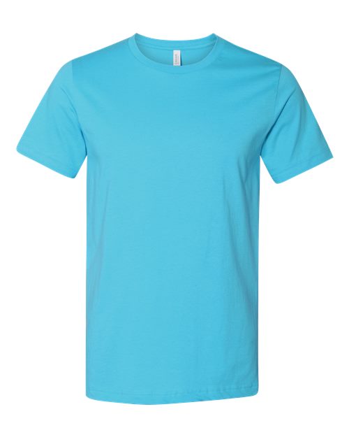 Turquoise - BELLA + CANVAS 3001 - Size: 2XL