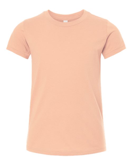 Peach - BELLA + CANVAS 3001Y - Size: L