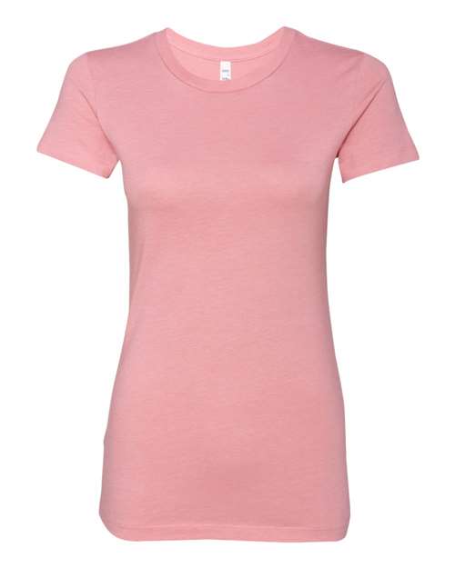 Heather Pink - BELLA + CANVAS 6004 - Size: M