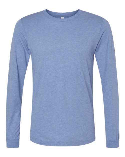 Blue Triblend - BELLA + CANVAS 3513 - Size: 2XL