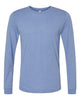 Blue Triblend - BELLA + CANVAS 3513 - Size: 2XL