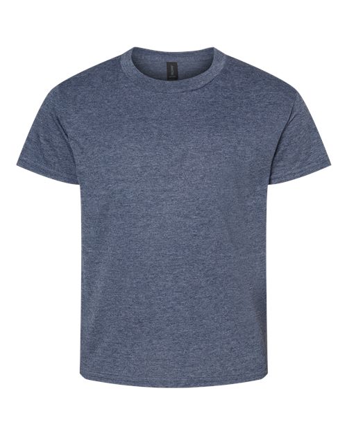 Heather Navy - Gildan - Gildan 64000B - Size: L