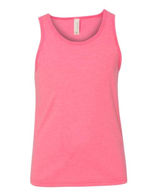Neon Pink - BELLA + CANVAS 3480Y - Size: L