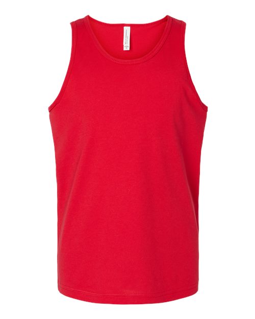 Red - BELLA + CANVAS 3480Y - Size: L