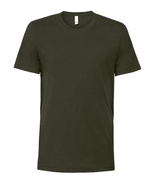 Dark Olive - BELLA + CANVAS 3001 - Size: 2XL