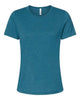 Heather Deep Teal - BELLA + CANVAS 6400CVC - Size: 2XL