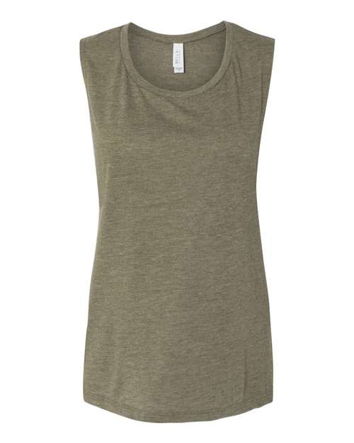 Heather Olive - BELLA + CANVAS 8803 - Size: M