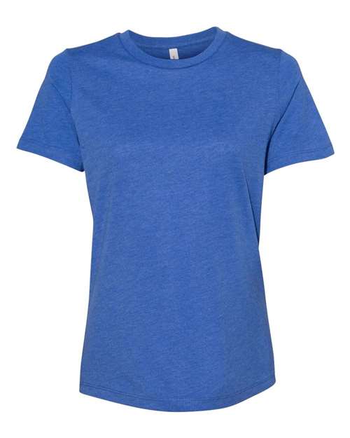 Heather True Royal - BELLA + CANVAS 6400CVC - Size: 2XL