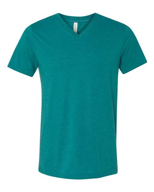 Teal Triblend - BELLA + CANVAS 3415 - Size: L