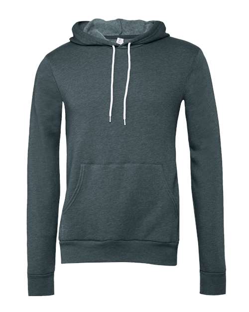 Heather Slate - BELLA + CANVAS 3719 - Size: 2XL