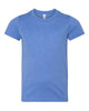 Heather Columbia Blue - BELLA + CANVAS 3001YCVC - Size: L
