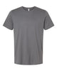 Solid Asphalt Blend - BELLA + CANVAS 3001CVC - Size: 2XL