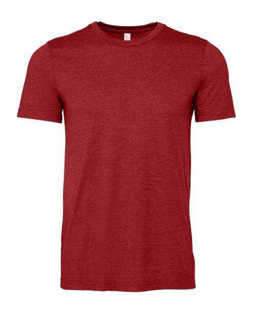 Heather Canvas Red - BELLA + CANVAS 3001CVC - Size: 2XL
