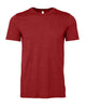 Heather Canvas Red - BELLA + CANVAS 3001CVC - Size: 2XL