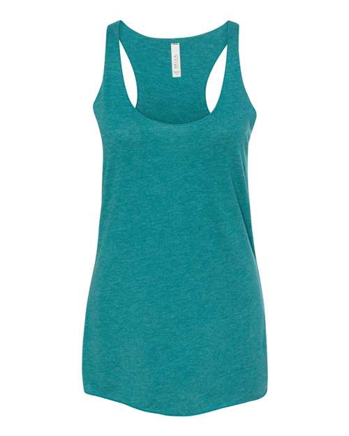 Teal Triblend - BELLA + CANVAS 8430 - Size: L