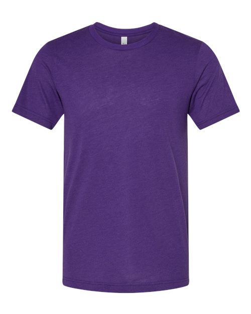 Solid Team Purple Triblend - BELLA + CANVAS 3413 - Size: 2XL