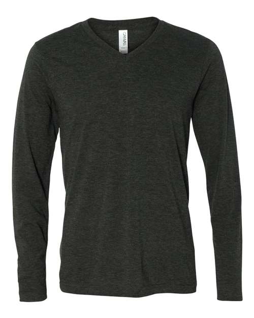 Charcoal Black Triblend - BELLA + CANVAS 3425 - Size: M
