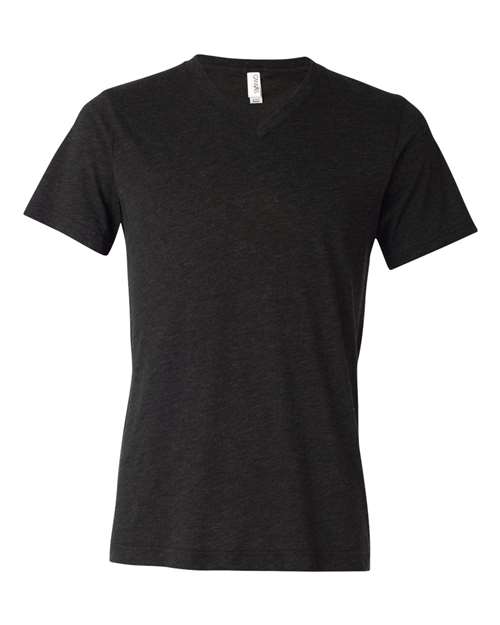 Charcoal Black Triblend - BELLA + CANVAS 3415 - Size: L
