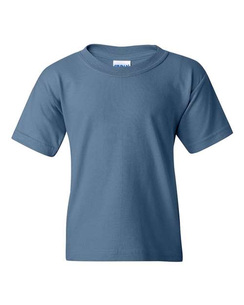 Indigo Blue - Gildan - Gildan 5000B - Size: L