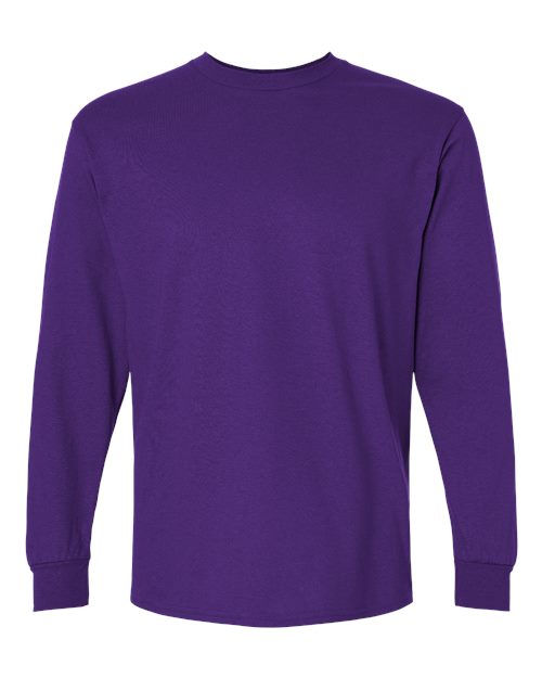 Purple - Gildan - Gildan 2400 - Size: L