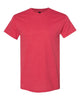 Heather Red - Gildan - Gildan 5000 - Size: 2XL