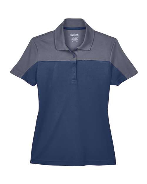 Classic Navy Heather/ Carbon - CORE365 CE101W - Size: 2XL