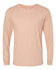 Heather Peach - BELLA + CANVAS 3501CVC - Size: S