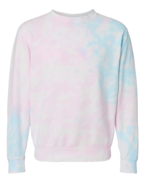 Tie Dye Cotton Candy - Independent Trading Co. - Independent Trading Co. PRM3500TD - Size: 2XL