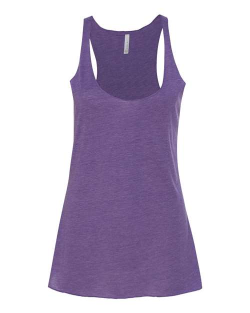 Purple Triblend - BELLA + CANVAS 8430 - Size: 2XL