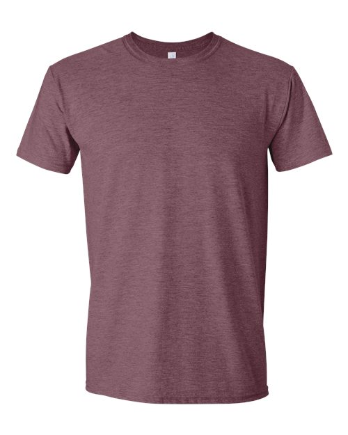 Heather Maroon - Gildan - Gildan 64000 - Size: 2XL