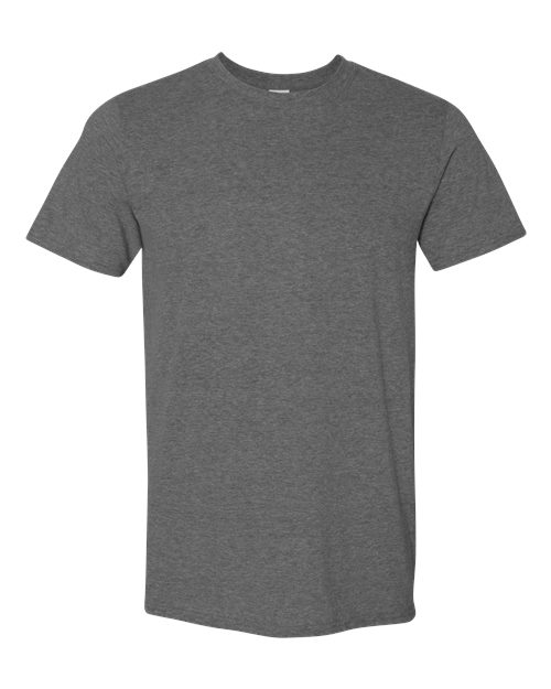 Heather Dark Grey - Gildan - Gildan 64000 - Size: 2XL
