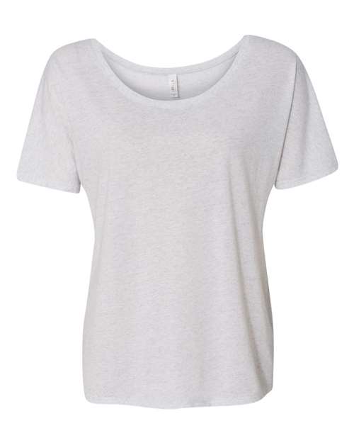 White Fleck Triblend - BELLA + CANVAS 8816 - Size: S