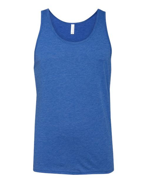 True Royal Triblend - BELLA + CANVAS 3484 - Size: 2XL