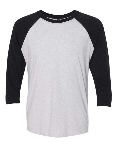 Vintage Black Sleeves/ Heather White Body - Next Level - Next Level 6051 - Size: 2XL