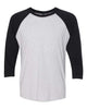 Vintage Black Sleeves/ Heather White Body - Next Level - Next Level 6051 - Size: 2XL