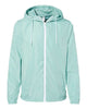 Aqua/ White Zipper - Independent Trading Co. - Independent Trading Co. EXP54LWZ - Size: 2XL