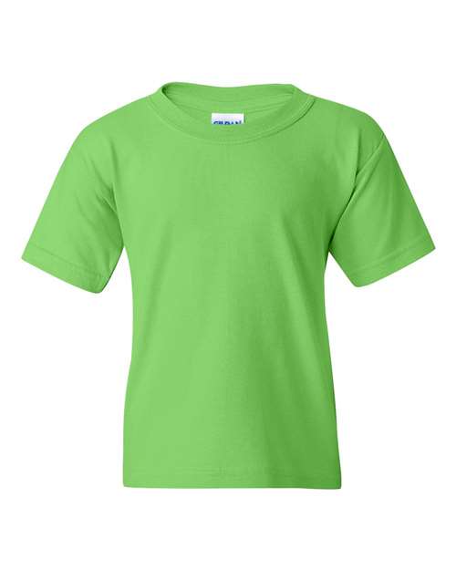Lime - Gildan - Gildan 5000B - Size: L