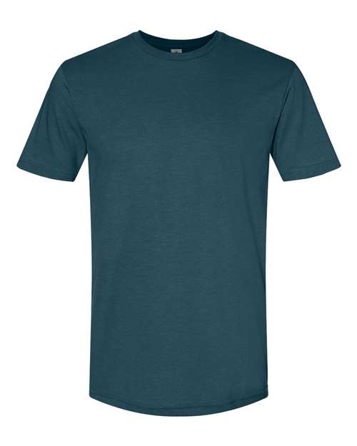 Steel Blue - Gildan - Gildan 64000CVC - Size: 2XL