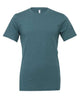 Heather Deep Teal - BELLA + CANVAS 3001CVC - Size: 2XL