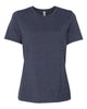 Heather Navy - BELLA + CANVAS 6400CVC - Size: M
