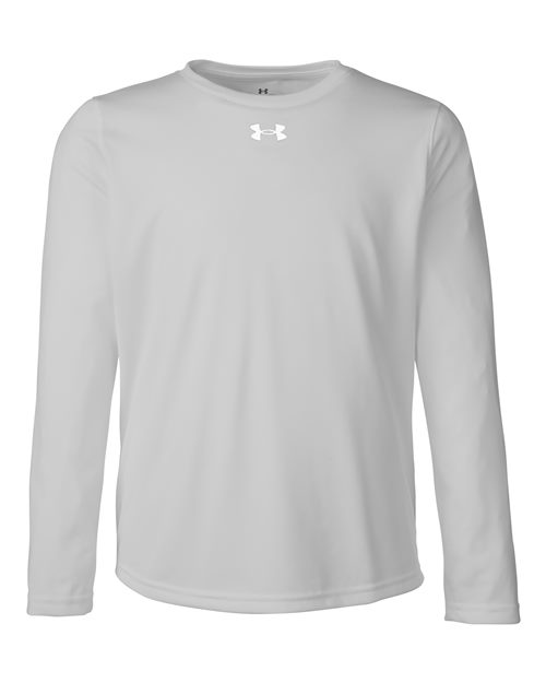 Mod Grey Light Heather/ White - Under Armour 1377488 - Size: L