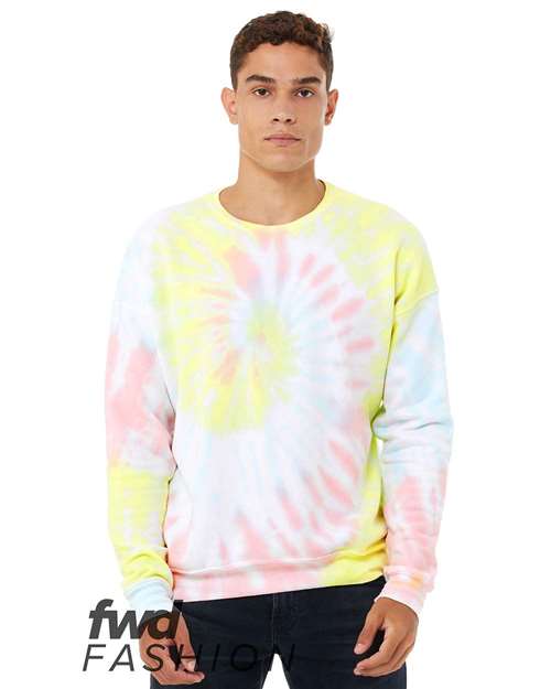 Rainbow Pastel - BELLA + CANVAS 3945RD - Size: M